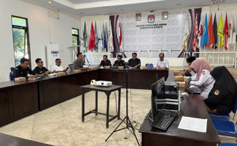 Bawaslu Kabupaten Dompu Hadiri Konsolidasi Pemutakhiran Data Pemilih Berkelanjutan