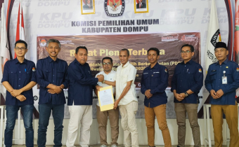 Bawaslu Dompu Hadiri Pleno Rekapitulasi Daftar Pemilih Berkelanjutan Triwulan III 2026